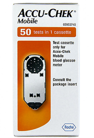 Accu-Chek Mobile Cassette Blood Glucose Test