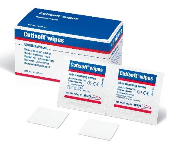 Cutisoft Alcohol Wipes - Leukoplast Wet Wipes