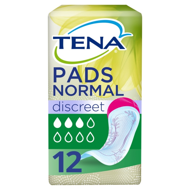 TENA Lady Discreet Normal Pads 12 Pack