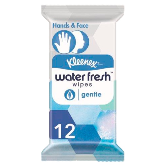 5029053571119 T1 Kleenex Water Fresh Gentle 12s