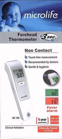 Microlife NC 150 Non Contact Forehead Thermometer