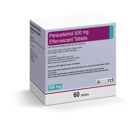 Paracetamol 500mg Effervescent Tablets