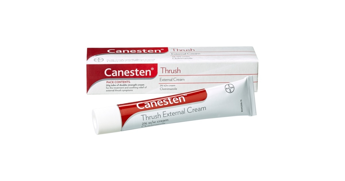 Canesten Thrush Cream 2 Treats Thrush In Men And Women