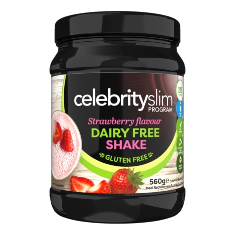 Celebrity Slim Vegan Dairy Free Strawberry Shake