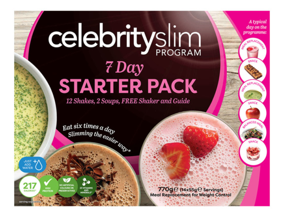 Celebrity Slim Starter Packs