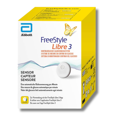 Freestyle Libre 3 Sensor - Glucose Monitoring System