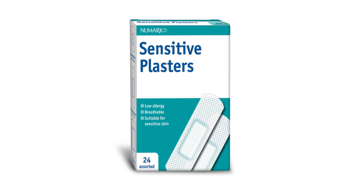 Numark Sensitive Plasters