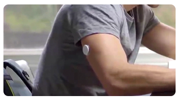 Freestyle Libre Sensor on arm