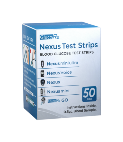 GlucoRx Nexus Strips