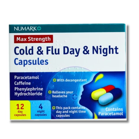 Numark Max Strength Cold & Flu