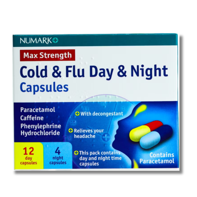 Numark Max Strength Cold and Flu