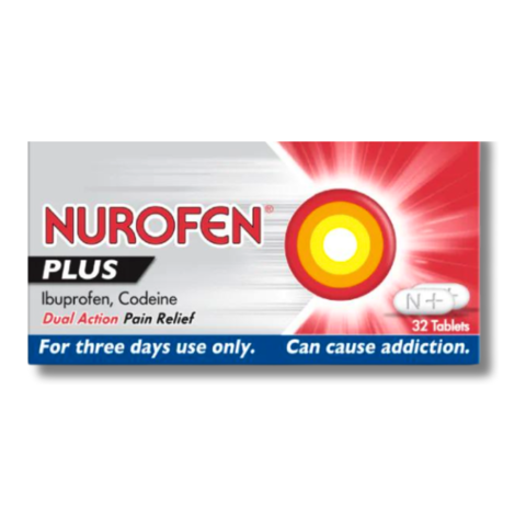 Nurofen Plus Pain Relief 32 Tabs