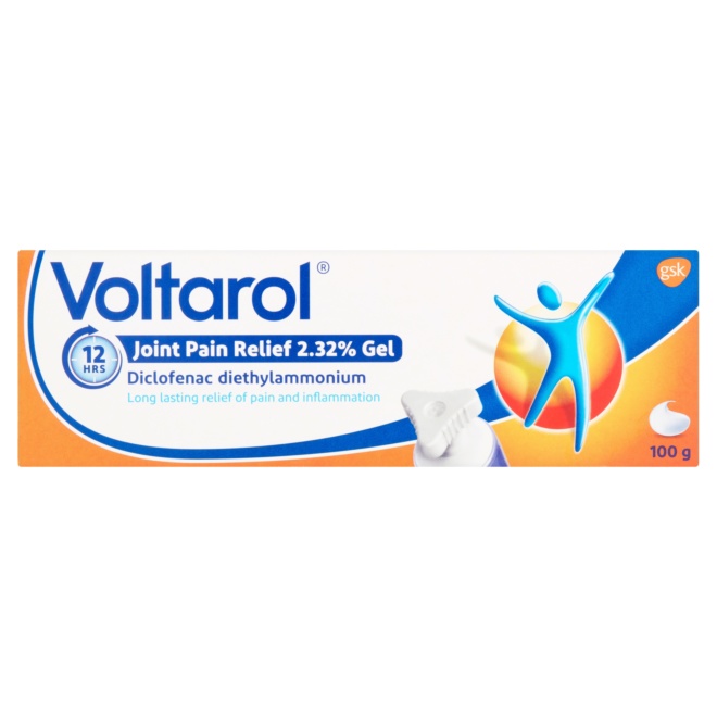 5051562033802 T1 Voltarol Joint Pain Relief Gel 12 Hour 2.32  100g