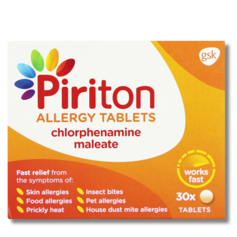 Piriton Allergy Relief Tablets