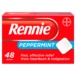 5010605295034 T517 Rennie Peppermint 48 Tablets