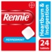 5010605295256 T595 Rennie Peppermint 24 Tablets