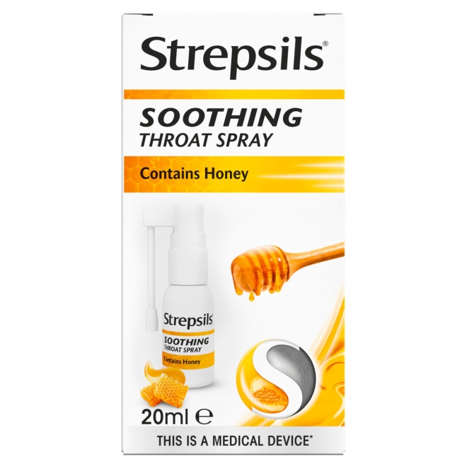 5011417576212 T1 Strepsils Soothing Throat Spray 20ml