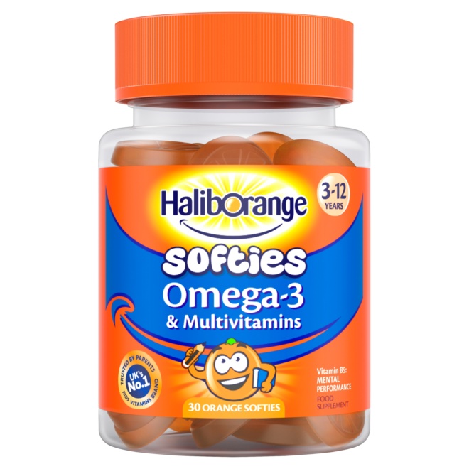 5012335113404 T1 Haliborange Kids Omega 3 and Multivitamins Orange 