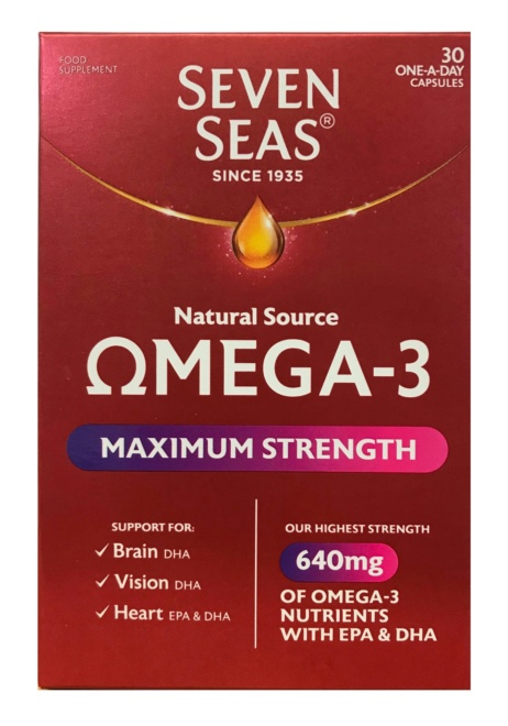 Seven Seas Natural Source Omega 3 Maximun Strength
