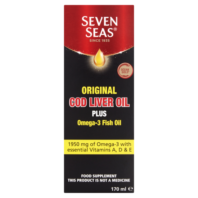 Seven Seas Original Cod Liver Oil Plus Omega 3 Fis