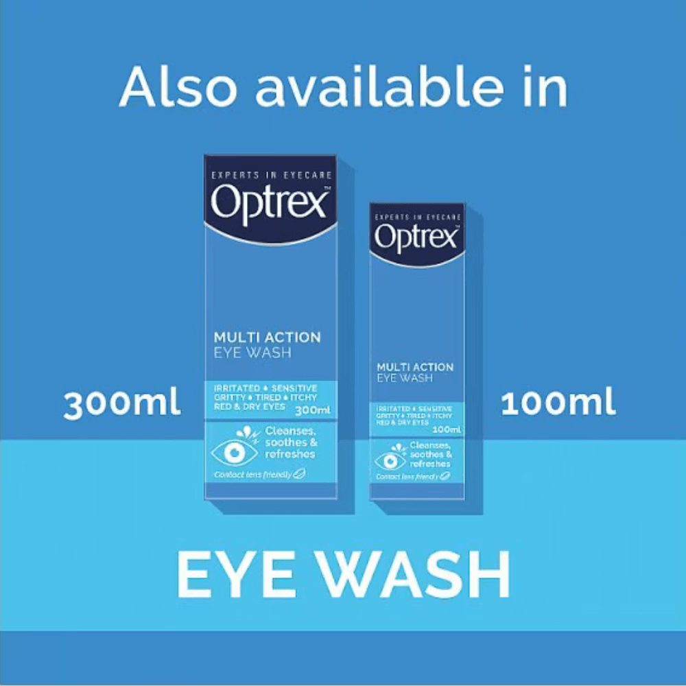 Optrex Multi Action Eye Wash 4 Optrex Multi Action Eye Wash