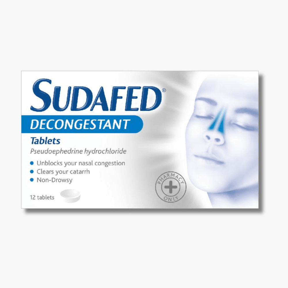 Sudafed decongestant