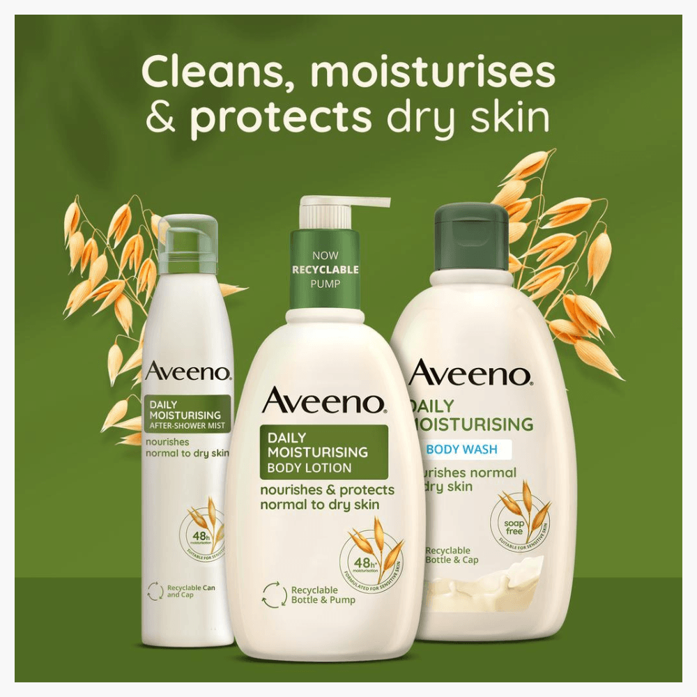 Aveeno Daily Moisturising After Shower Mist 200ml 7 Aveeno Daily Moisturising After Shower Mist 200ml