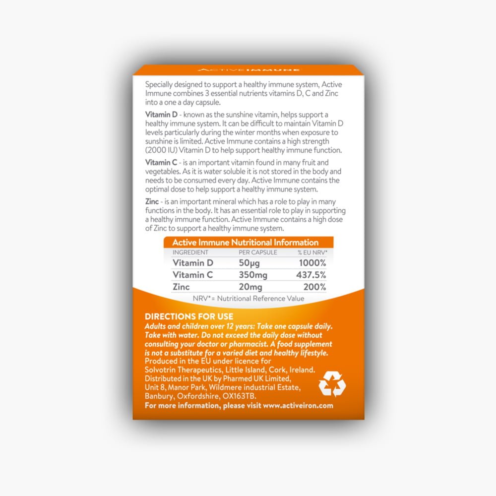 Vitamins for Immune System | Active Immune Capsules 4 Vitamins for Immune System | Active Immune Capsules